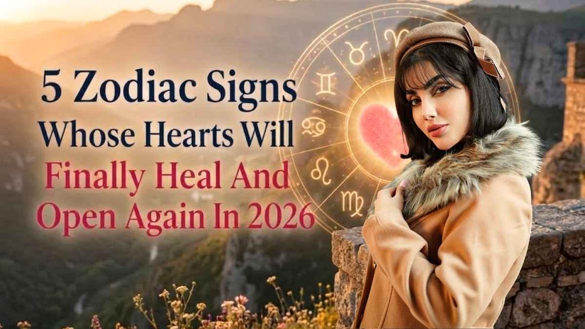 These Zodiac Signs Will Finally Move On and Open Their Hearts in 2026